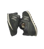 Adidasi barbati New Balance 42, imitatie de piele, negru - imagine 4