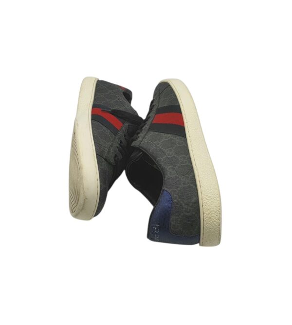 Adidasi barbati Gucci 44, piele, negru - imagine 4