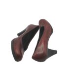 Pantofi dama Marco Tozzi 38, piele, maro - imagine 4