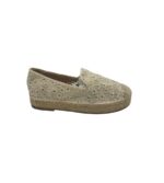 Espadrile dama Graceland 38, material textil, crem