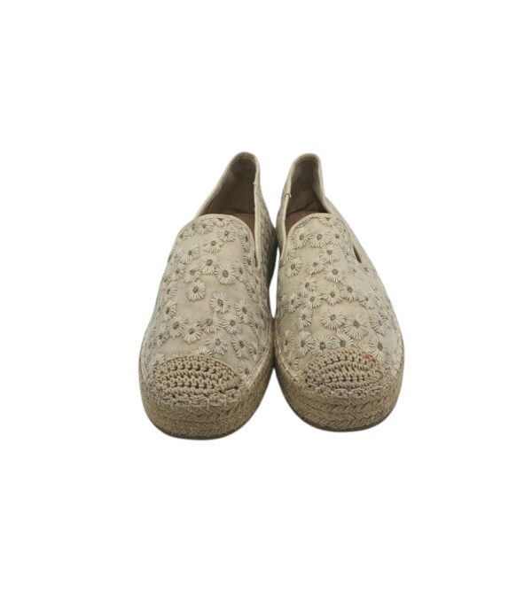 Espadrile dama Graceland 38, material textil, crem - imagine 3