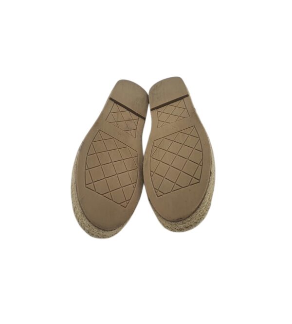 Espadrile dama Graceland 38, material textil, crem - imagine 5