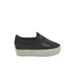 Espadrile dama Juliet 36, material textil, negru