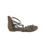 Sandale dama Marco Tozzi 41, material textil, bej