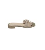 Saboti dama 36, material textil, nude