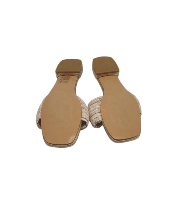 Saboti dama 36, material textil, nude - imagine 5
