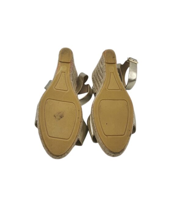 Sandale dama Sensitive Sole 37, imitatie de piele, argintiu - imagine 5