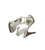 Sandale dama Dune 36, piele, alb - imagine 4