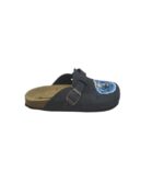 Saboti copii Relaxx 22, imitatie de piele, negru