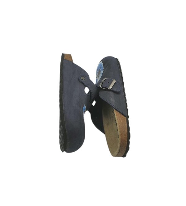 Saboti copii Relaxx 22, imitatie de piele, negru - imagine 4