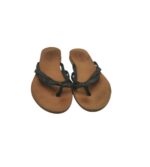 Saboti dama Inuovo 37, piele, negru - imagine 3