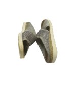 Saboti dama Rieker 40, imitatie de piele, gri - imagine 4
