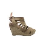 Sandale dama Cink 37, material textil, bej