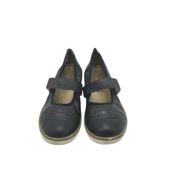Balerini dama Footglove 40, imitatie de piele,  negru - imagine 3