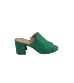 Saboti dama H&M 36, material textil, verde