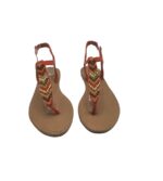 Sandale dama Primark 39, imitatie de piele, maro - imagine 3