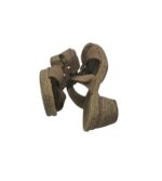 Saboti dama Rieker 39, imitatie de piele, bej - imagine 4