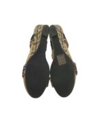Sandale dama Kayla 37, material textil, imitatie de piele, negru - imagine 5