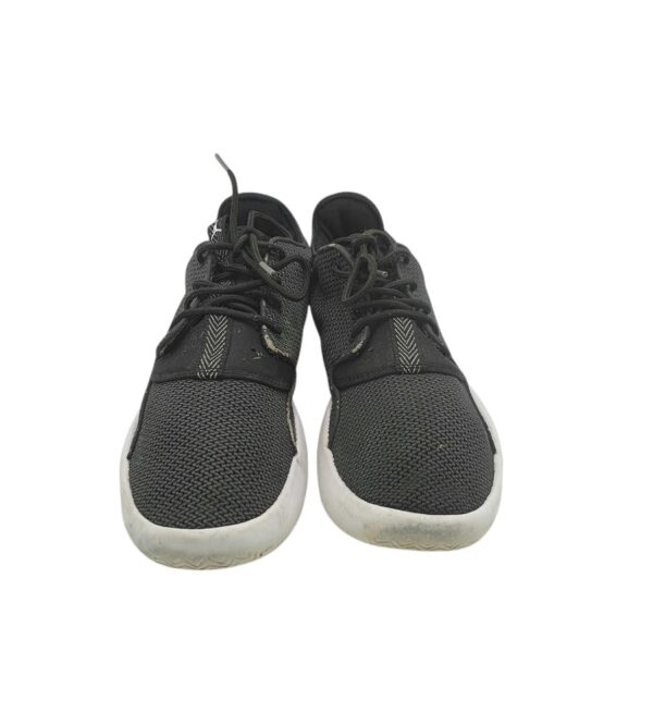 Adidasi dama Jordan 38, material textil, negru gri - imagine 3