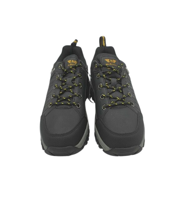 Adidasi barbati Axboxing,  imitatie de piele, negru - imagine 3
