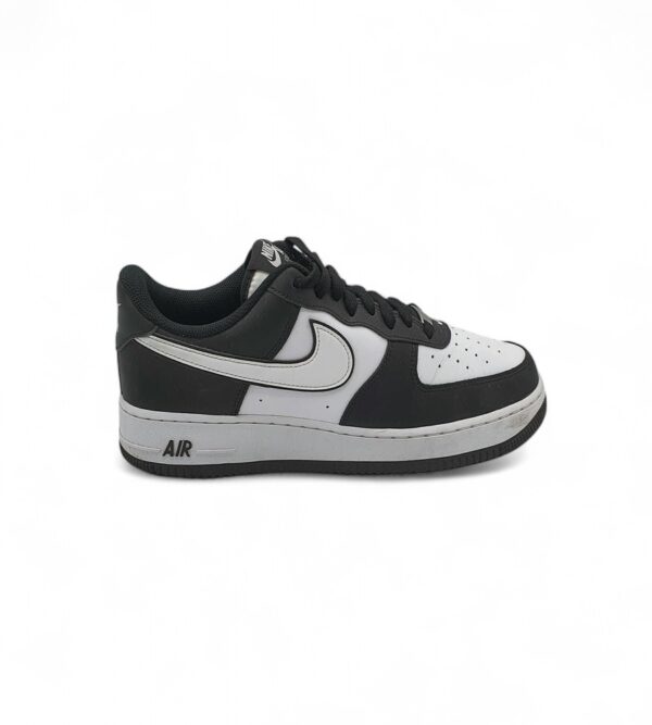 Adidasi barbati Nike 45, imitatie de piele, negru alb - imagine 1