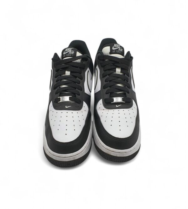 Adidasi barbati Nike 45, imitatie de piele, negru alb - imagine 3
