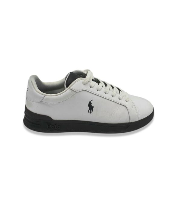 Adidasi barbati Polo Ralph Lauren 44, piele, alb - imagine 1