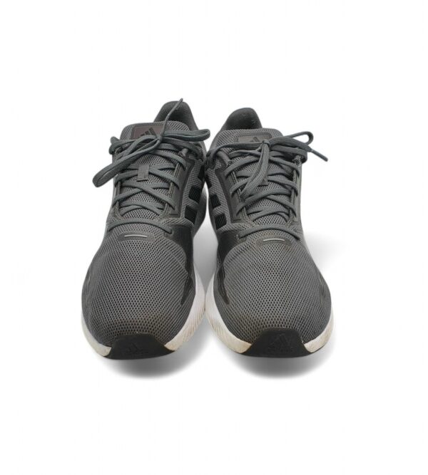 Adidasi barbati Adidas 46, material textil, gri - imagine 3