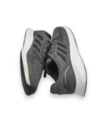 Adidasi barbati Adidas 46, material textil, gri - imagine 4