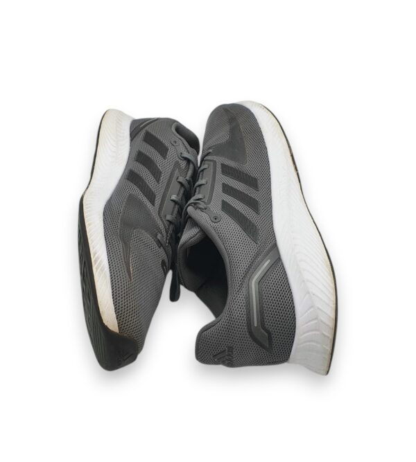 Adidasi barbati Adidas 46, material textil, gri - imagine 4