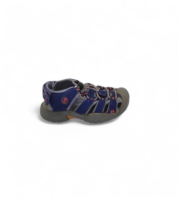 Sandale copii Trollkids 28, material textil, imitatie de piele, albastru - imagine 1