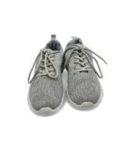 Adidasi dama 39, material textil, gri - imagine 3