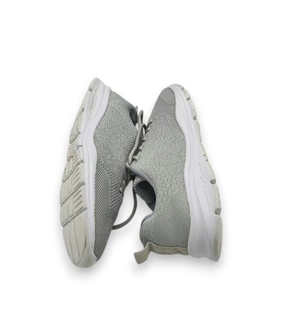Adidasi dama 39, material textil, gri - imagine 4