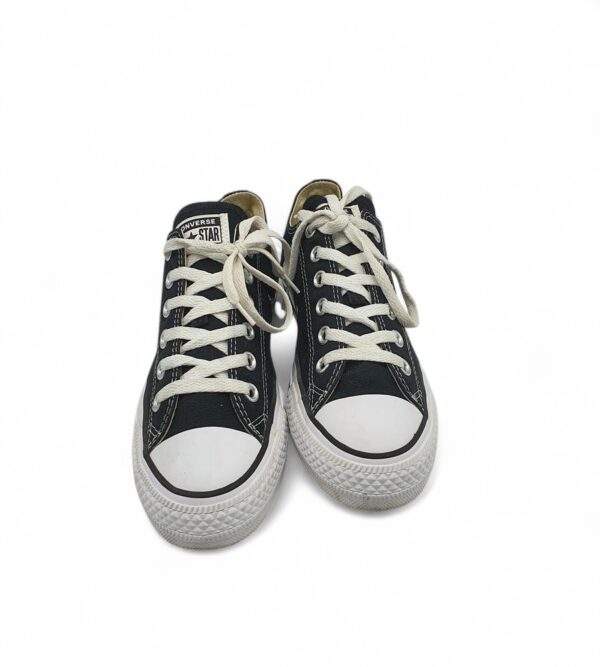 Tenisi dama Converse 39, material textil, negru - imagine 3