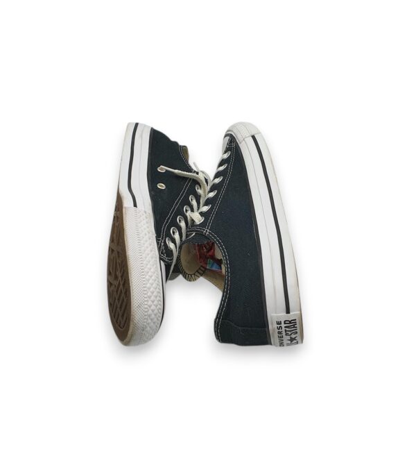 Tenisi dama Converse 39, material textil, negru - imagine 4
