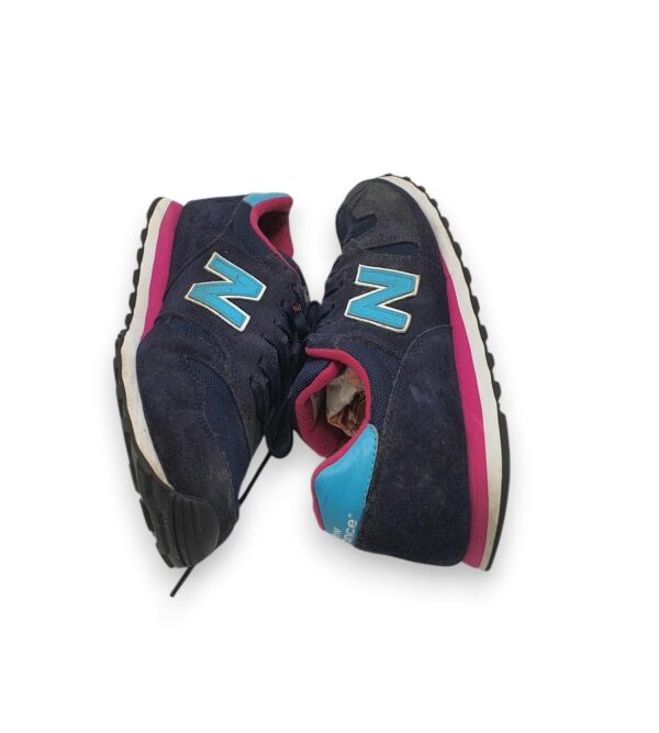 Adidasi dama New Balance 41, material textil, piele intoarsa,  albastru - imagine 4