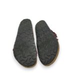 Saboti dama 37, imitatie de piele, rosu - imagine 5