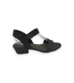 Sandale dama Tamaris 40, piele, negru