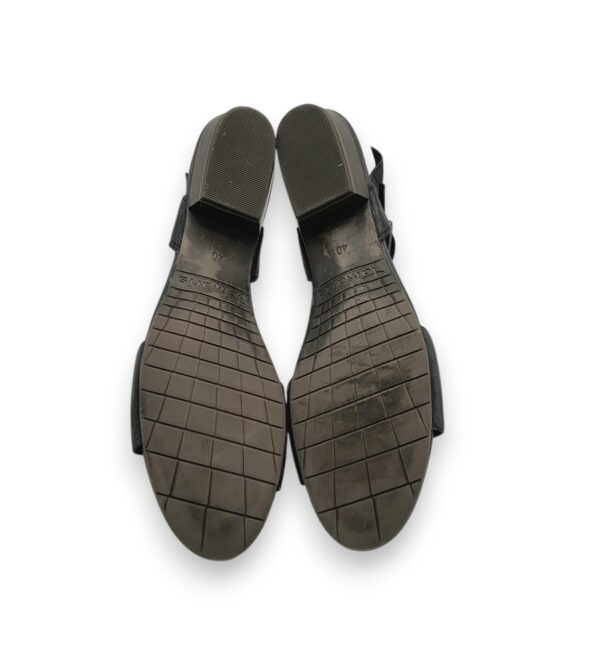 Sandale dama Tamaris 40, piele, negru - imagine 4
