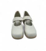 Pantofi dama Boomers 40, piele, alb - imagine 3