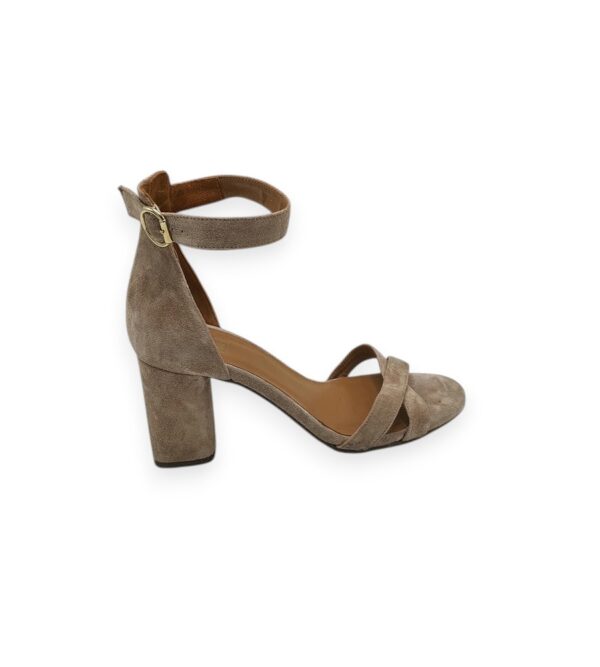 Sandale dama Copenhagen 39, piele intoarsa , bej - imagine 1