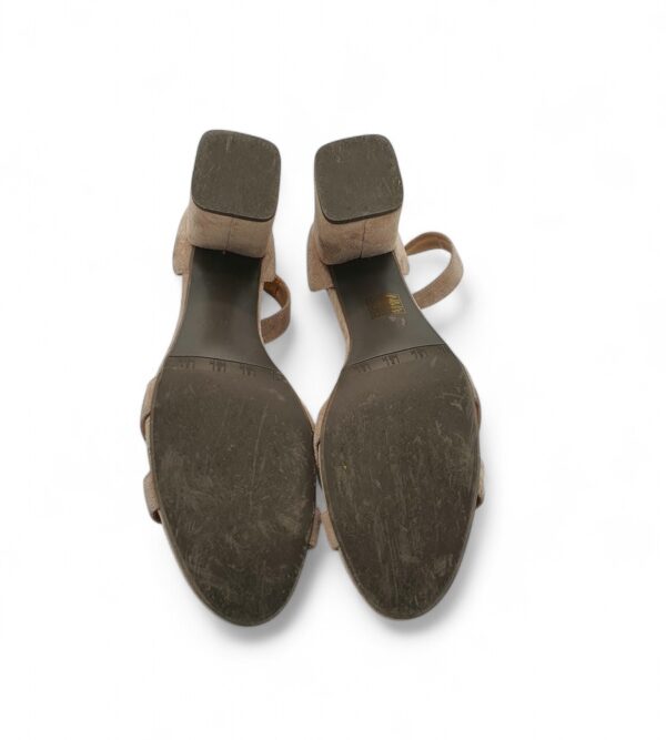 Sandale dama Copenhagen 39, piele intoarsa , bej - imagine 5