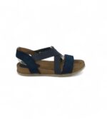 Sandale dama Cityline 42, material textil, bleumarin