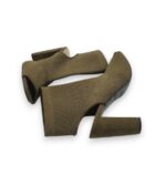 Sandale dama Primark 39, material textil, bej - imagine 4