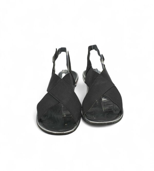 Sandale dama Primark 39, material textil, negru - imagine 3