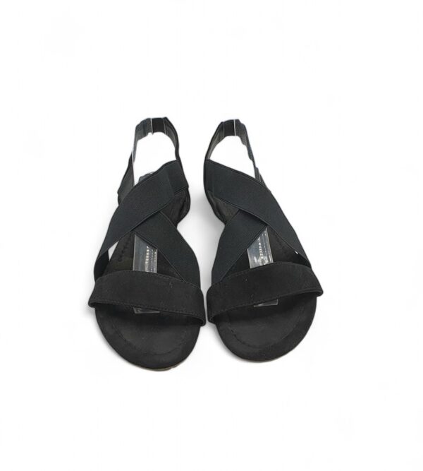 Sandale dama Graceland 40, material textil, negru - imagine 3