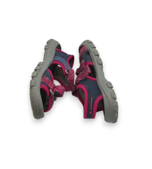 Sandale copii Quechua 29, material textil, albastru roz - imagine 4
