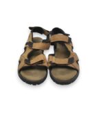 Sandale barbati Crivit 41, imitatie de piele, maro negru - imagine 3
