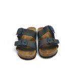 Saboti dama Sailor 36, imitatie de piele, negru - imagine 3