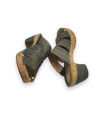 Saboti dama Gabor 38, piele, gri - imagine 4